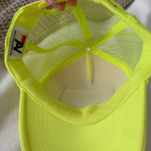 Aviator Nation Neon Yellow Trucker Hat - Picture 3 of 4